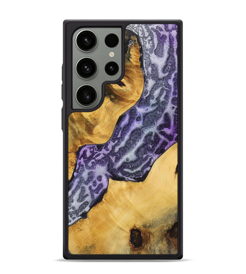 Galaxy S24 Ultra Wood+Resin Phone Case - Stephanie (Static, 719057)