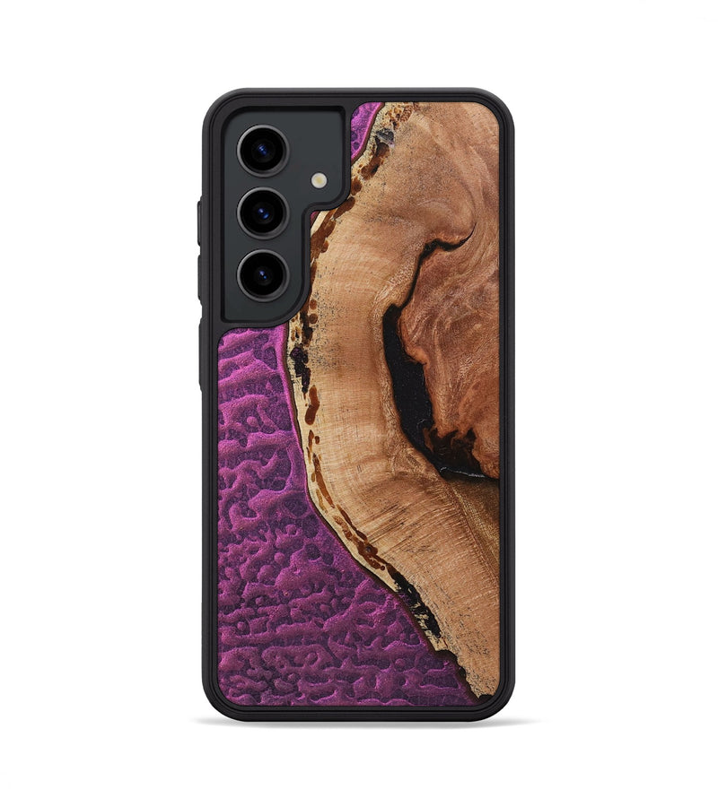 Galaxy S24 Wood+Resin Phone Case - Keisha (Static, 719058)