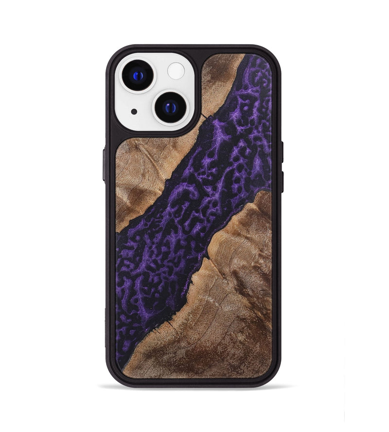 iPhone 13 Wood+Resin Phone Case - Dwayne (Static, 719068)