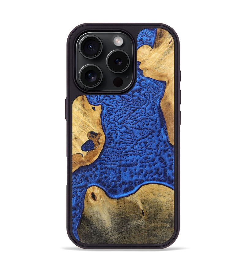 iPhone 16 Pro Wood+Resin Phone Case - Rickey (Static, 719069)