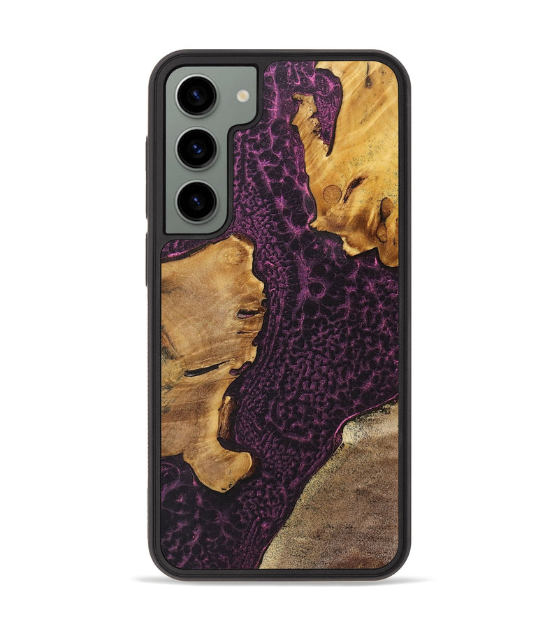 Galaxy S23 Plus Wood+Resin Phone Case - Zander (Static, 719073)