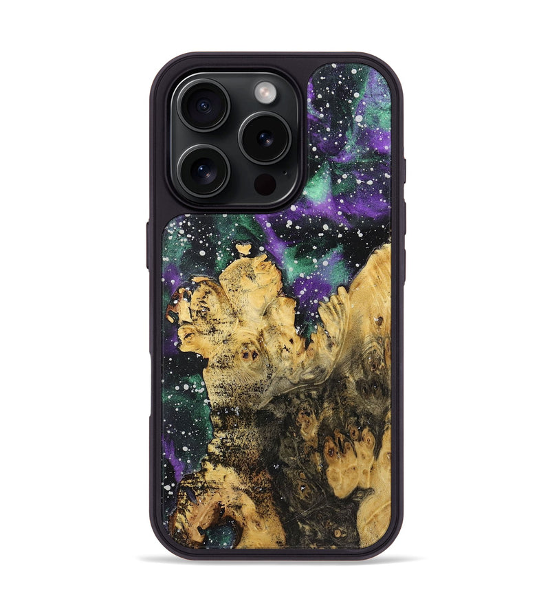 iPhone 16 Pro Wood+Resin Phone Case - Clifford (Cosmos, 719149)