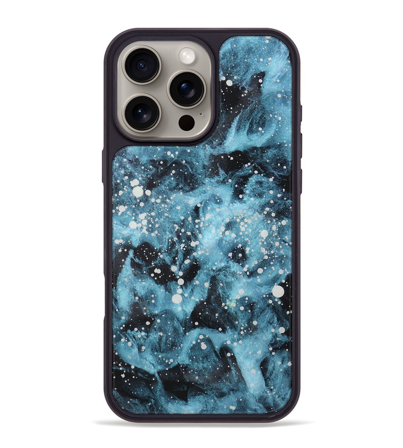 iPhone 16 Pro Max Wood+Resin Phone Case - Sonia (Cosmos, 719155)