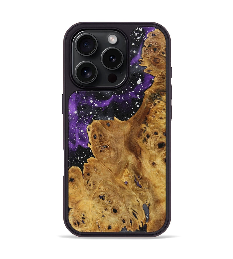 iPhone 16 Pro Wood+Resin Phone Case - Jenna (Cosmos, 719157)