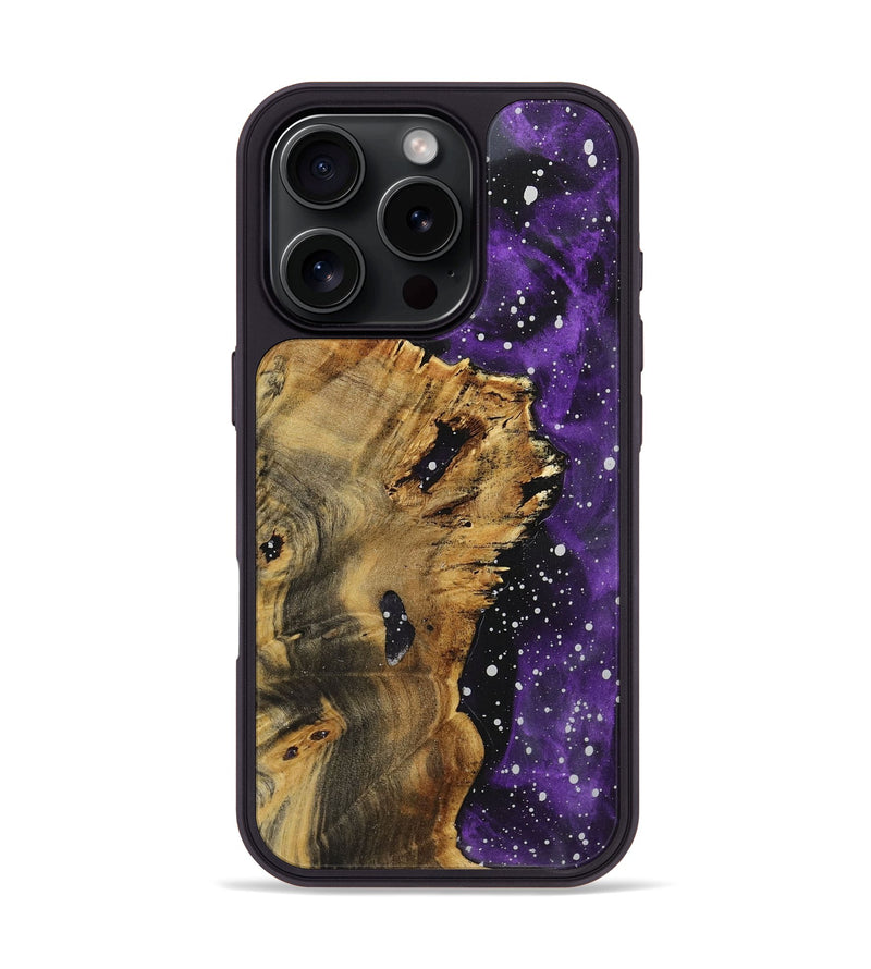iPhone 16 Pro Wood+Resin Phone Case - Jenny (Cosmos, 719159)