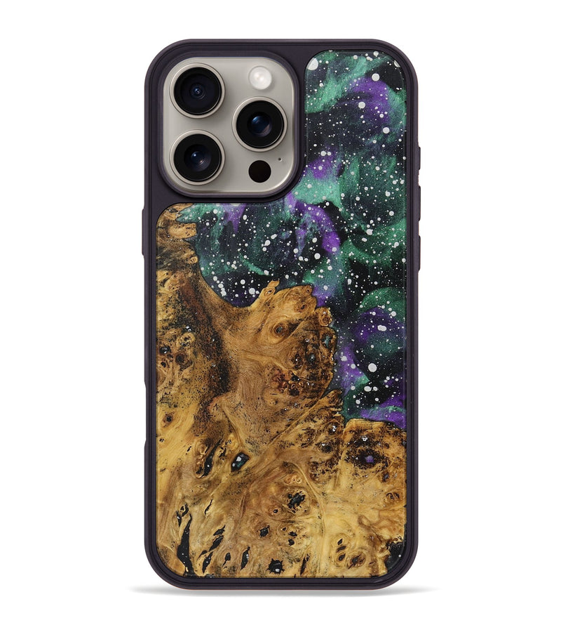 iPhone 16 Pro Max Wood+Resin Phone Case - Cierra (Cosmos, 719160)