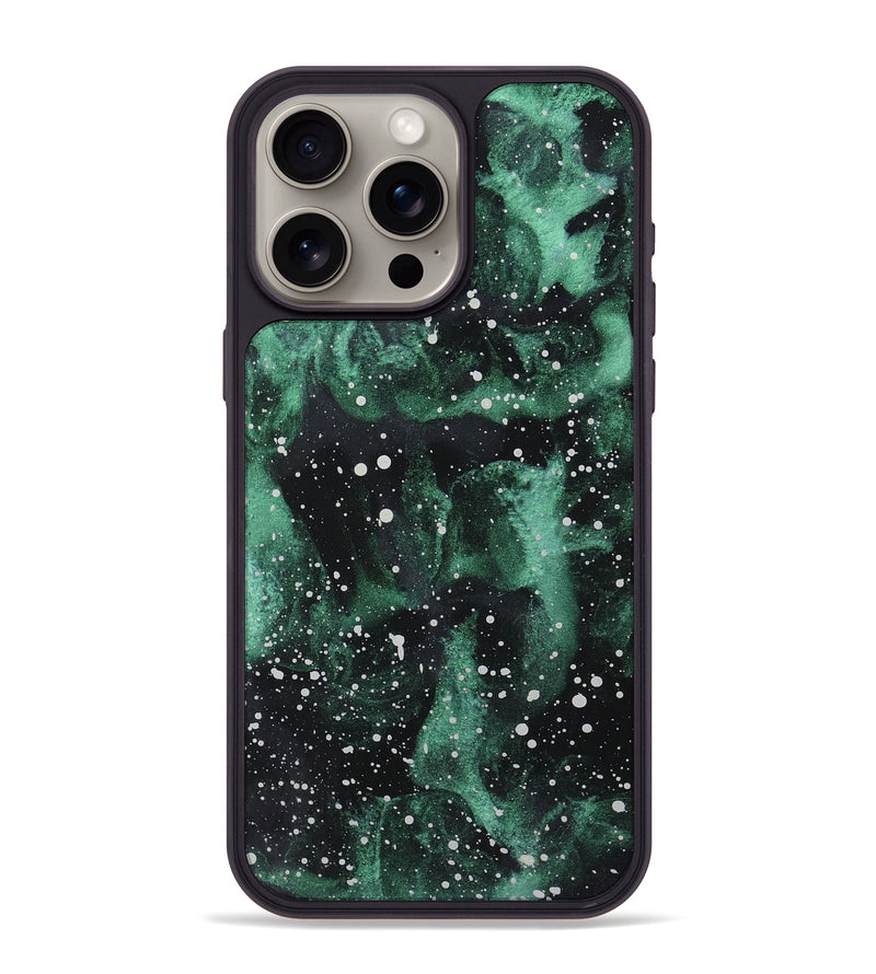 iPhone 15 Pro Max Wood+Resin Phone Case - Addie (Cosmos, 719167)