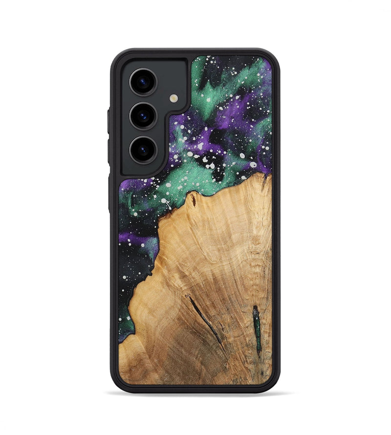 Galaxy S24 Wood+Resin Phone Case - Leticia (Cosmos, 719190)