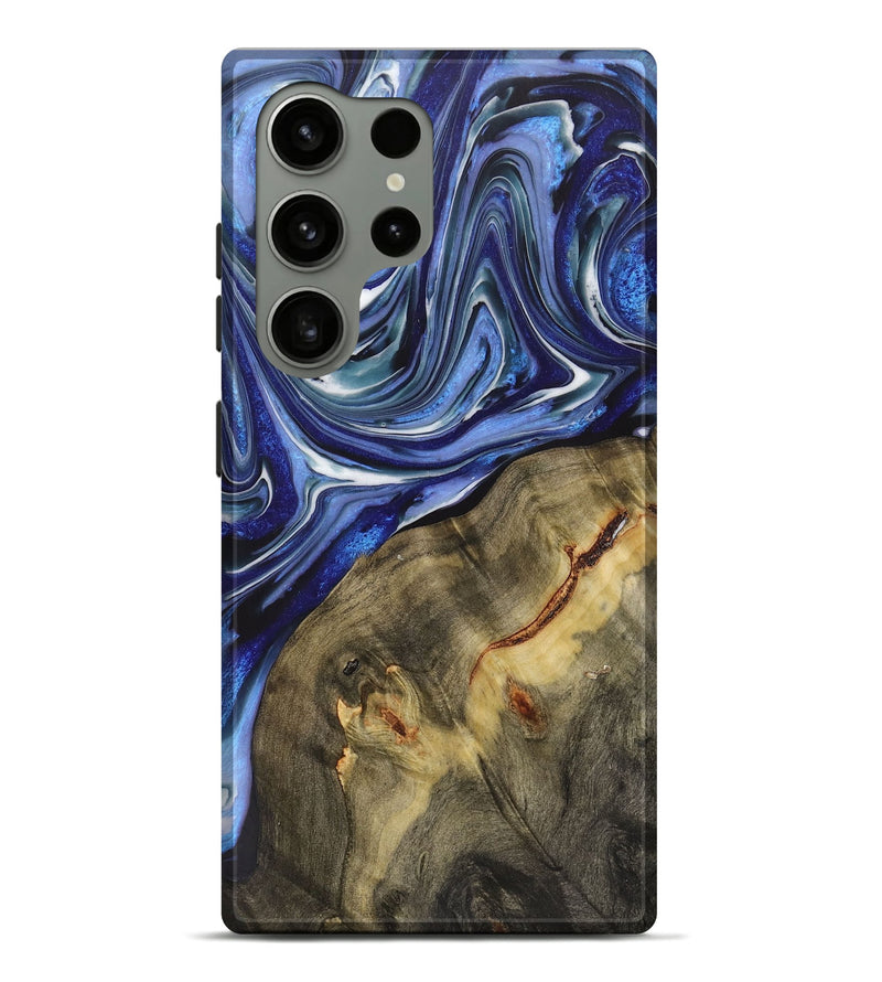Galaxy S24 Ultra  Live Edge Phone Case - Madisyn (Blue, 719286)