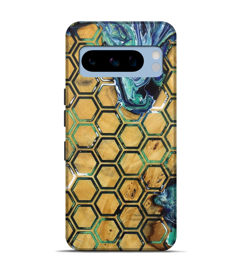 Pixel 8 Pro Wood+Resin Live Edge Phone Case - Margot (Pattern, 719312)