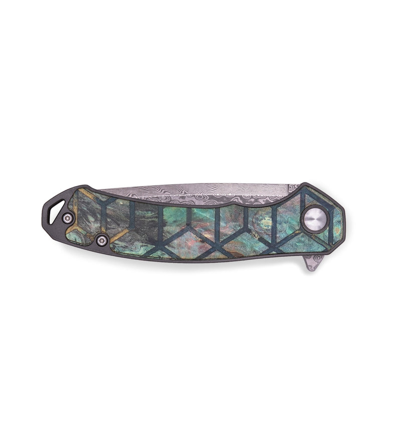 EDC Wood+Resin Pocket Knife - Lincoln (Pattern, 719333)