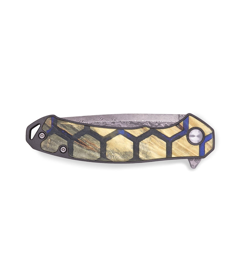 EDC Wood+Resin Pocket Knife - Frances (Pattern, 719335)