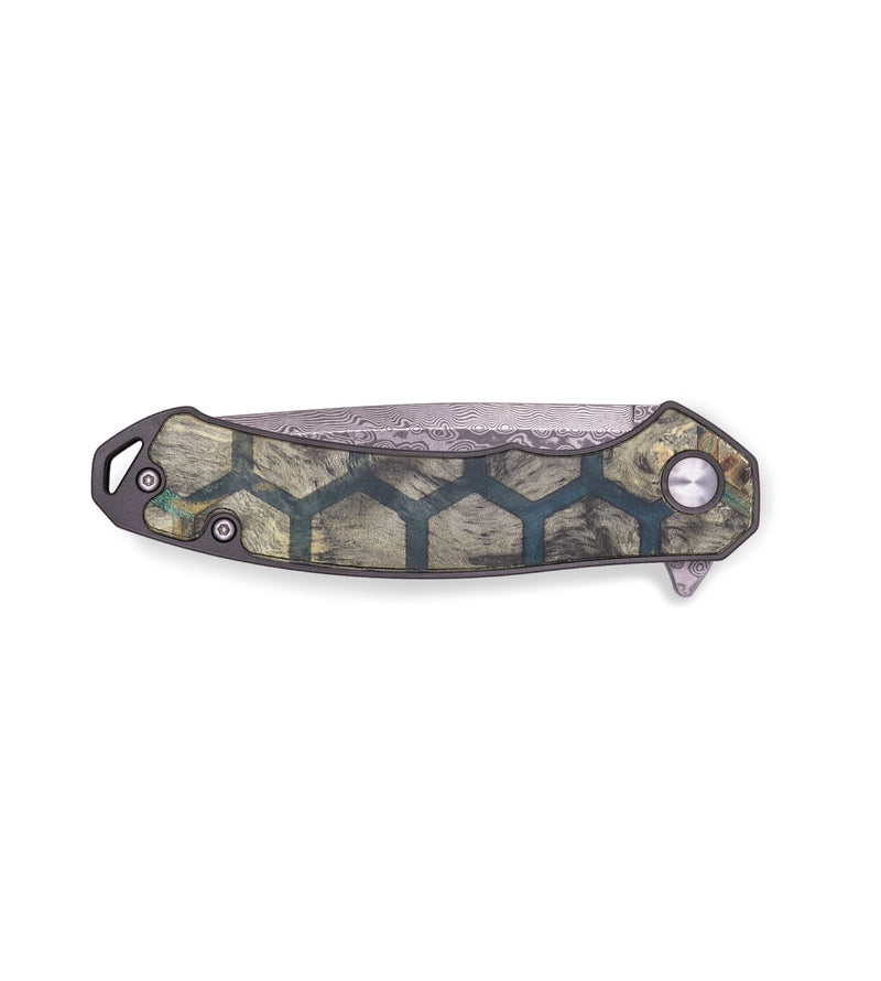 EDC Wood+Resin Pocket Knife - Alondra (Pattern, 719337)