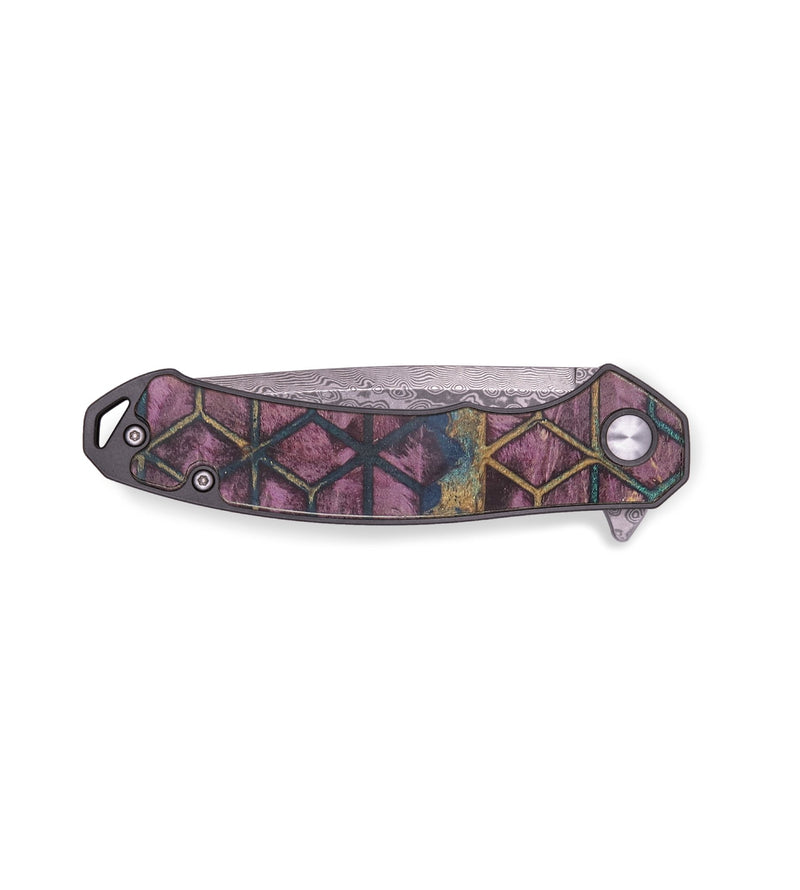 EDC Wood+Resin Pocket Knife - Brent (Pattern, 719338)