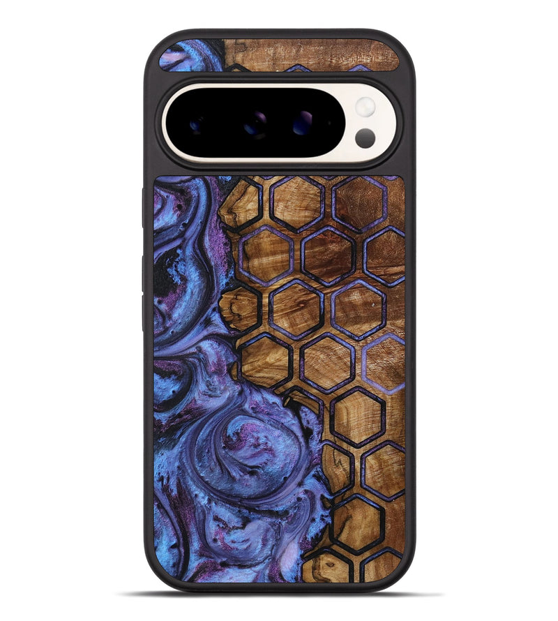 Pixel 9 Pro XL Wood+Resin Phone Case - Virginia (Pattern, 719545)