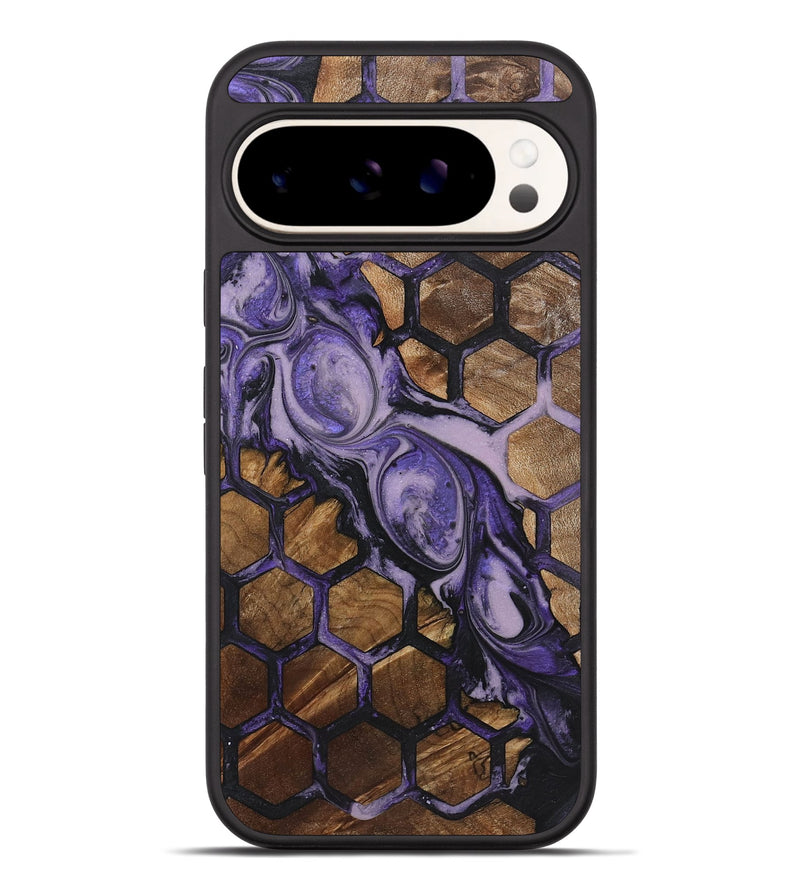 Pixel 9 Pro XL Wood+Resin Phone Case - Jazmine (Pattern, 719553)