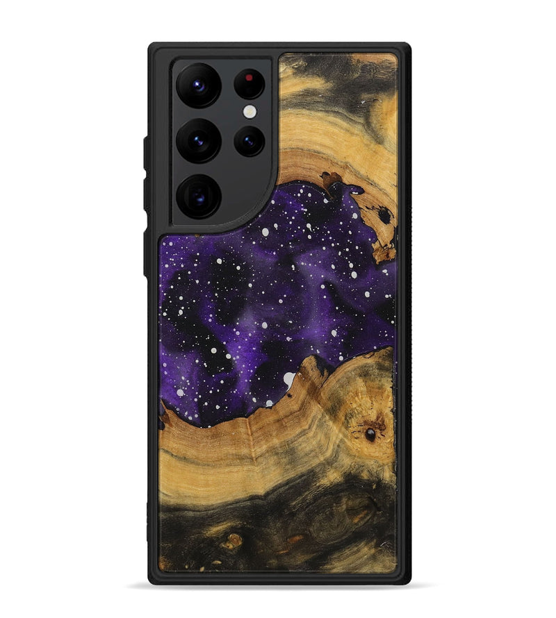 Galaxy S22 Ultra Wood+Resin Phone Case - Tabitha (Cosmos, 719661)