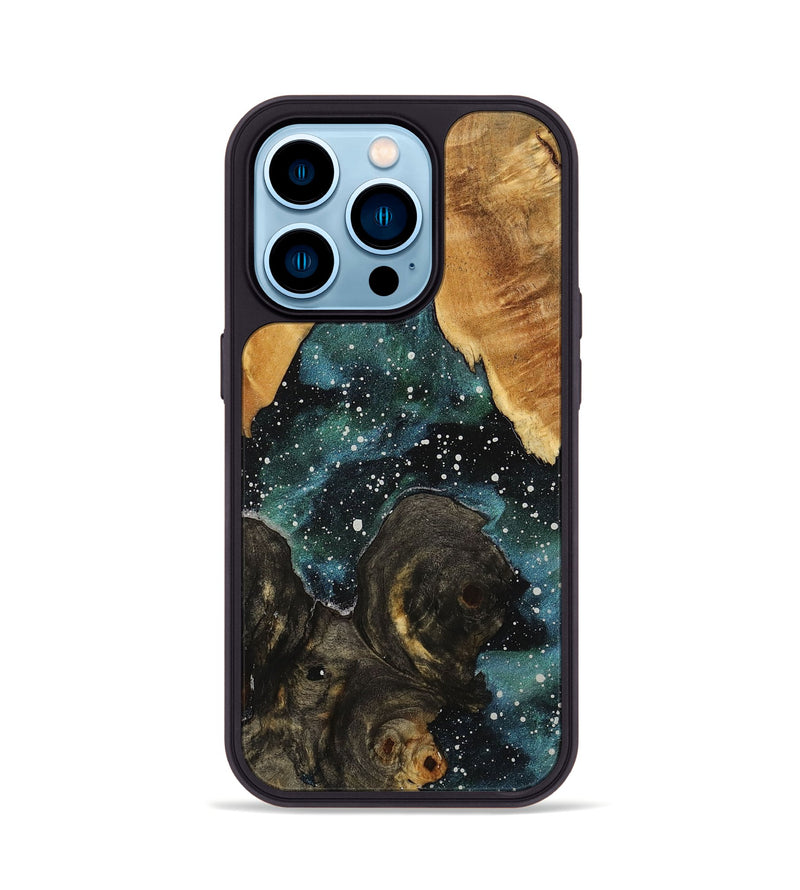 iPhone 14 Pro Wood+Resin Phone Case - Mia (Cosmos, 719664)