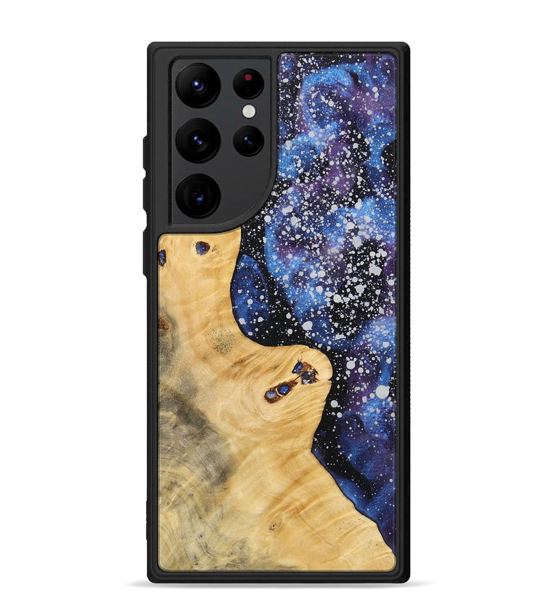 Galaxy S22 Ultra Wood+Resin Phone Case - Margot (Cosmos, 719669)