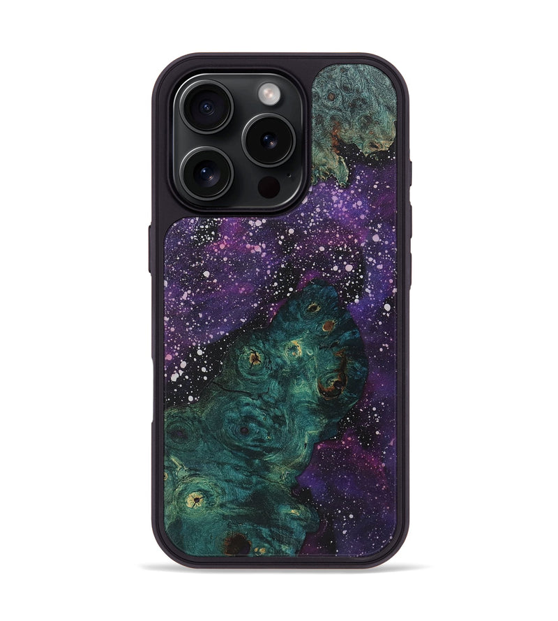 iPhone 16 Pro Wood+Resin Phone Case - Chuck (Cosmos, 719688)