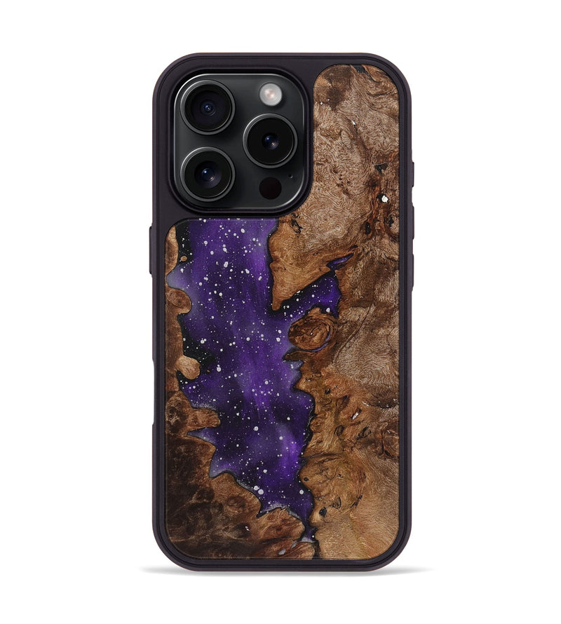 iPhone 16 Pro Wood+Resin Phone Case - Priscilla (Cosmos, 719699)