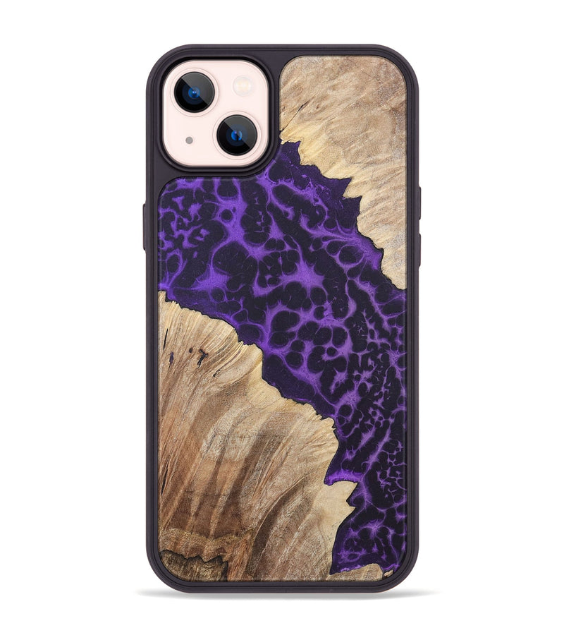 iPhone 14 Plus Wood+Resin Phone Case - Leroy (Static, 719754)