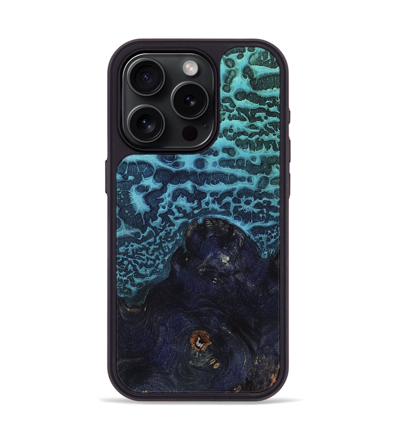 iPhone 15 Pro Wood+Resin Phone Case - Millie (Static, 719755)