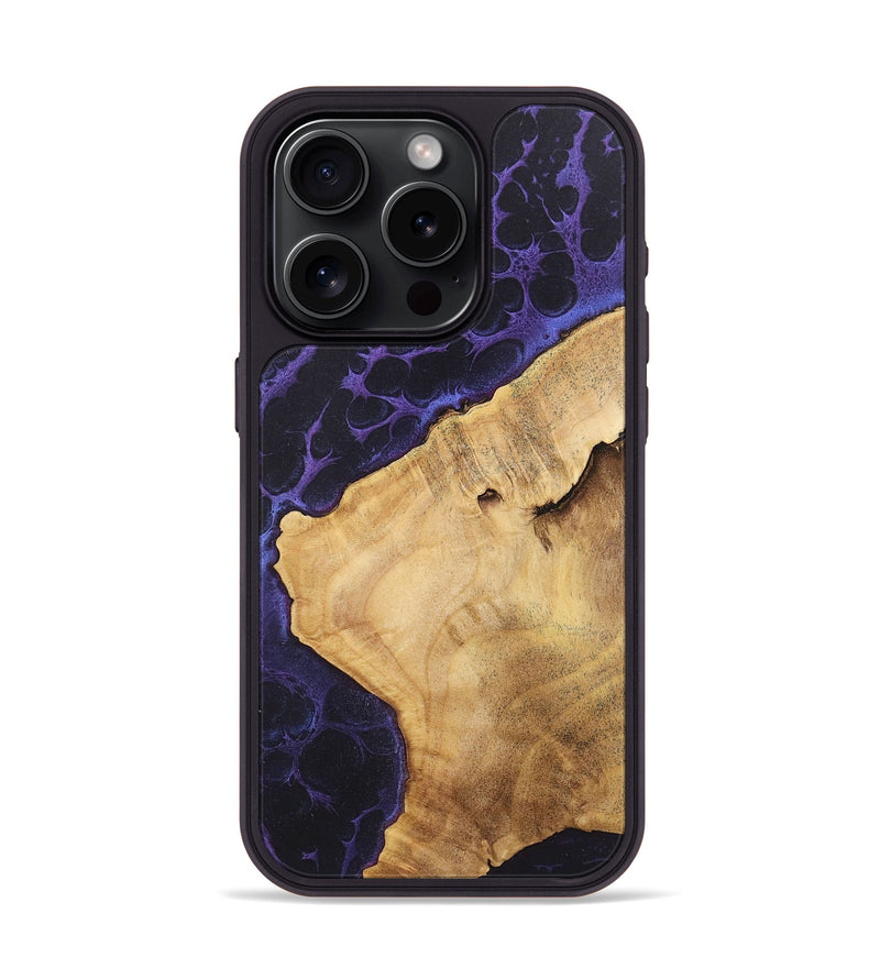 iPhone 15 Pro Wood+Resin Phone Case - Gerard (Static, 719760)