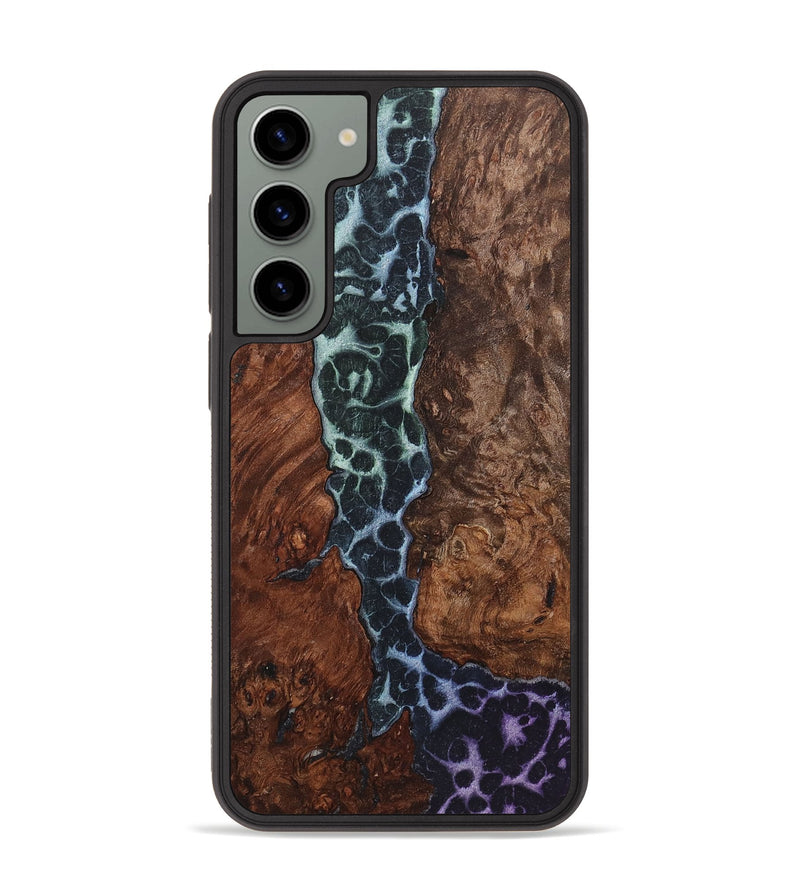 Galaxy S23 Plus Wood+Resin Phone Case - Herbert (Static, 719761)