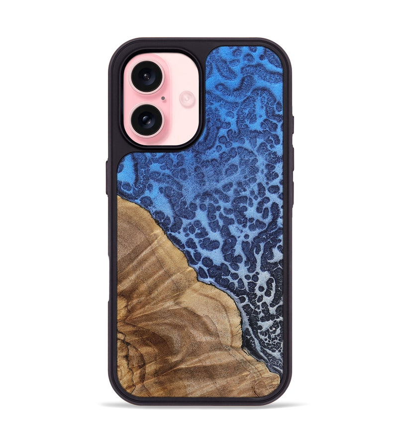 iPhone 16 Wood+Resin Phone Case - Jadyn (Static, 719762)