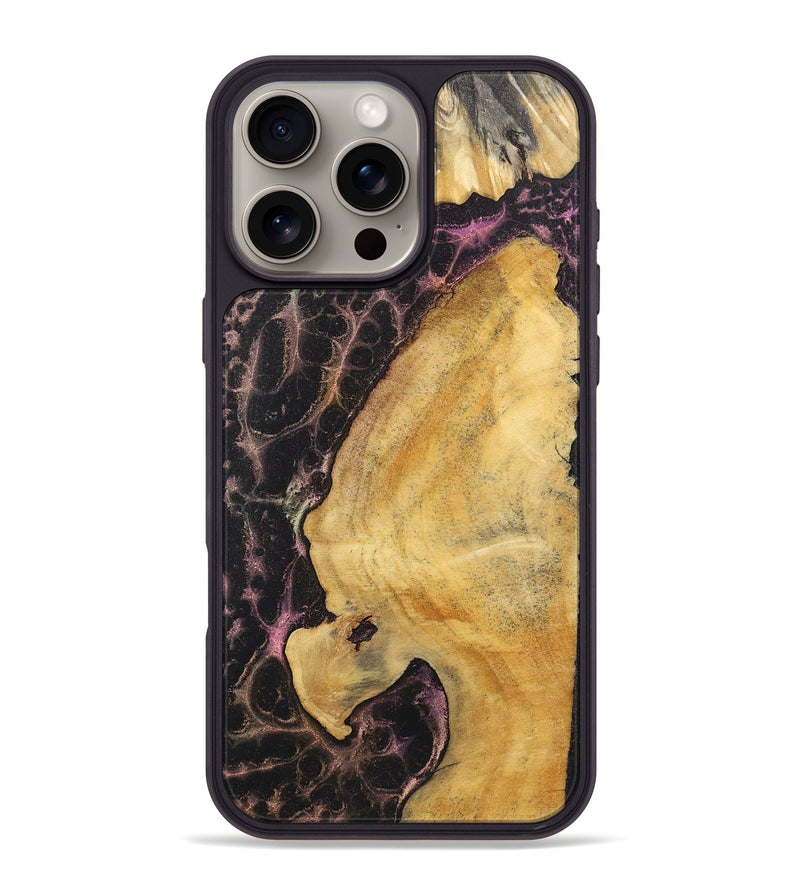 iPhone 16 Pro Max Wood+Resin Phone Case - Dewey (Static, 719775)