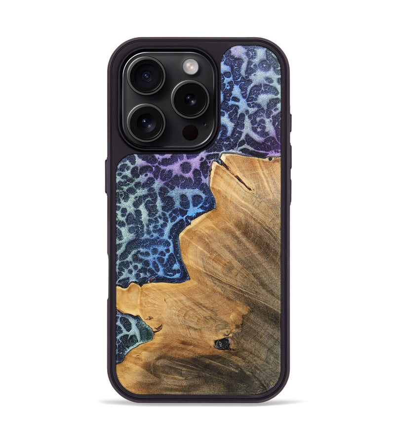 iPhone 16 Pro Wood+Resin Phone Case - Fatima (Static, 719779)