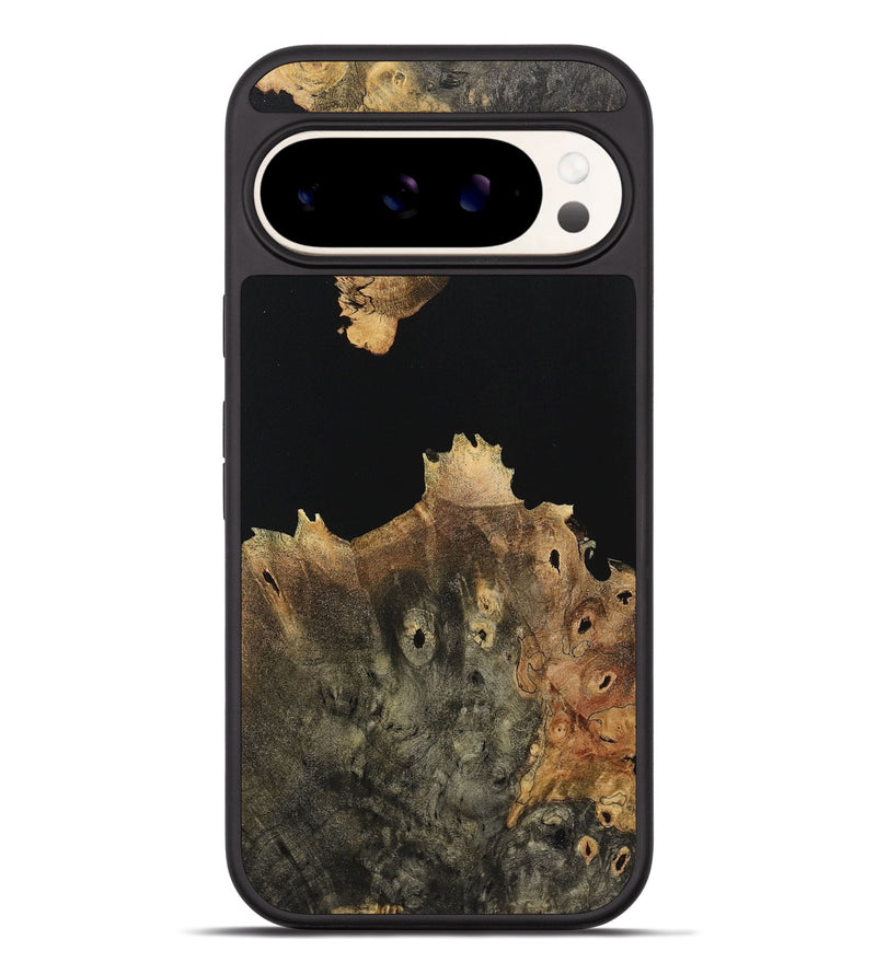 Pixel 9 Pro XL Wood+Resin Phone Case - Mackenzie (Pure Black, 720004)