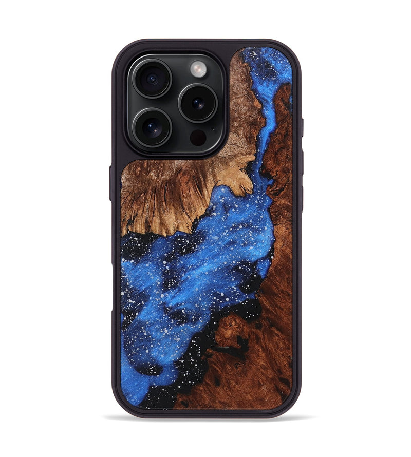 iPhone 16 Pro Wood+Resin Phone Case - Aspen (Cosmos, 720047)