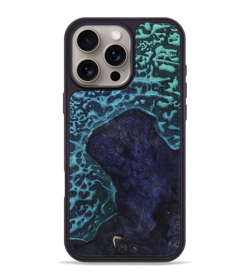 iPhone 16 Pro Max Wood+Resin Phone Case - Barrett (Static, 720254)