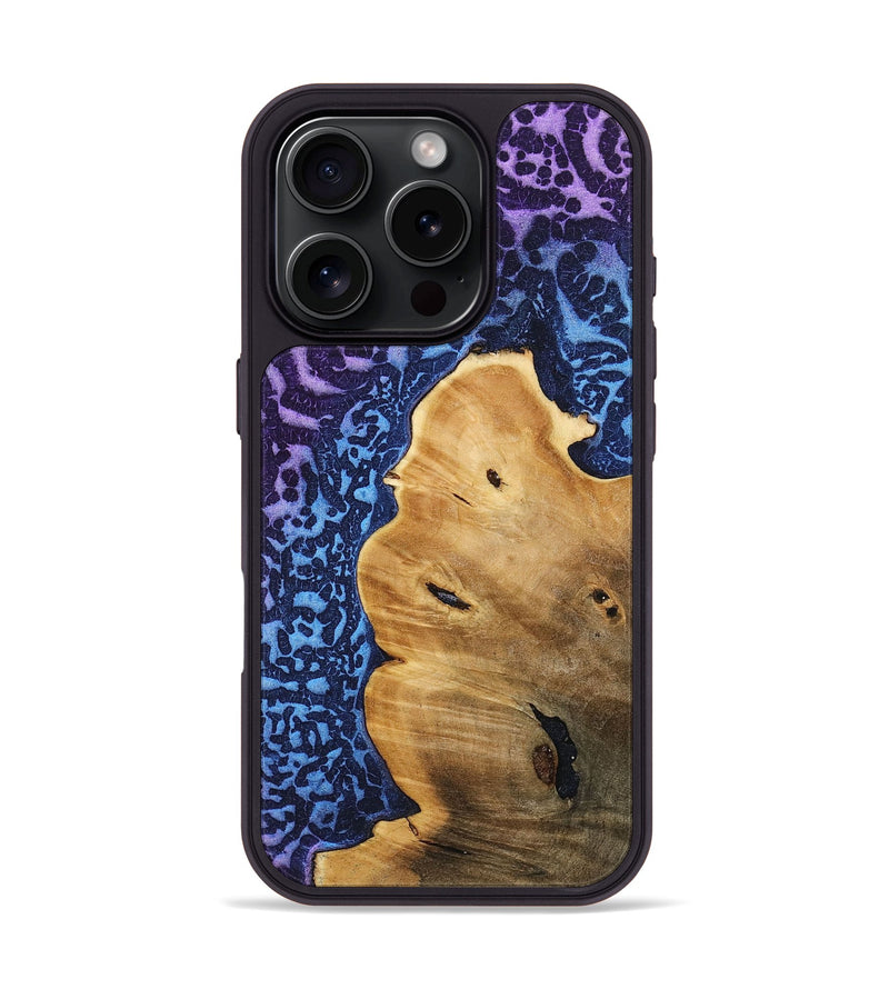 iPhone 16 Pro Wood+Resin Phone Case - Rebecca (Static, 720262)
