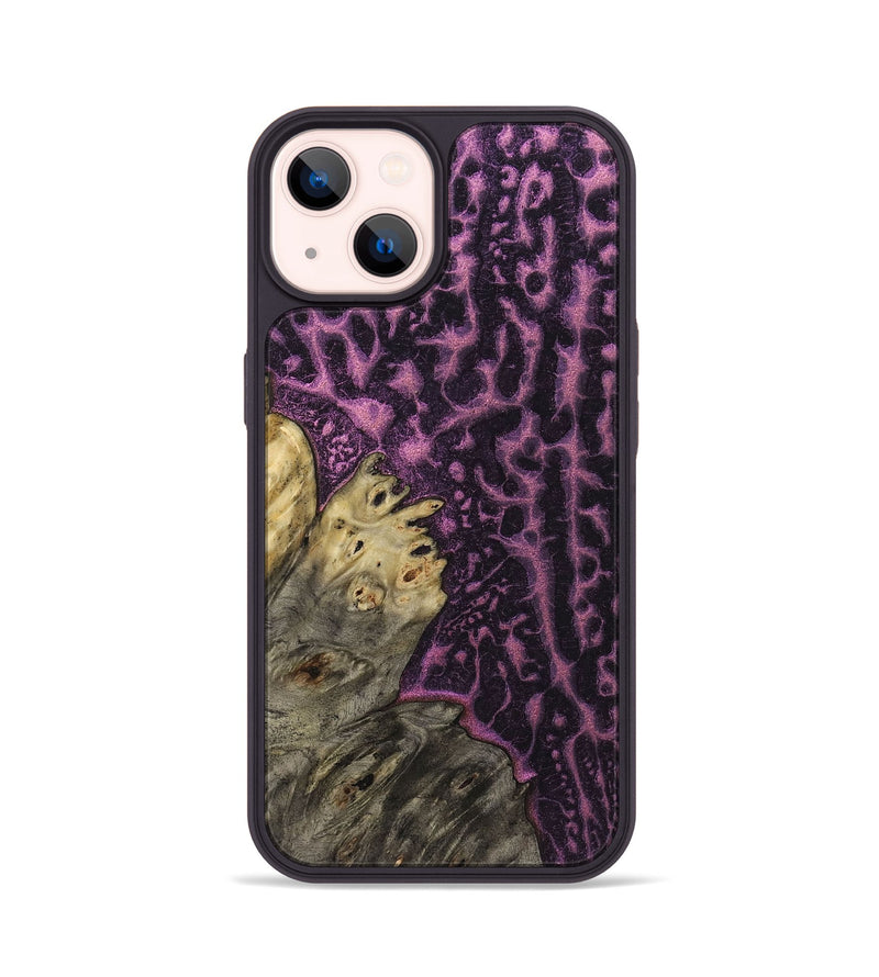 iPhone 14 Wood+Resin Phone Case - Nikolas (Static, 720281)