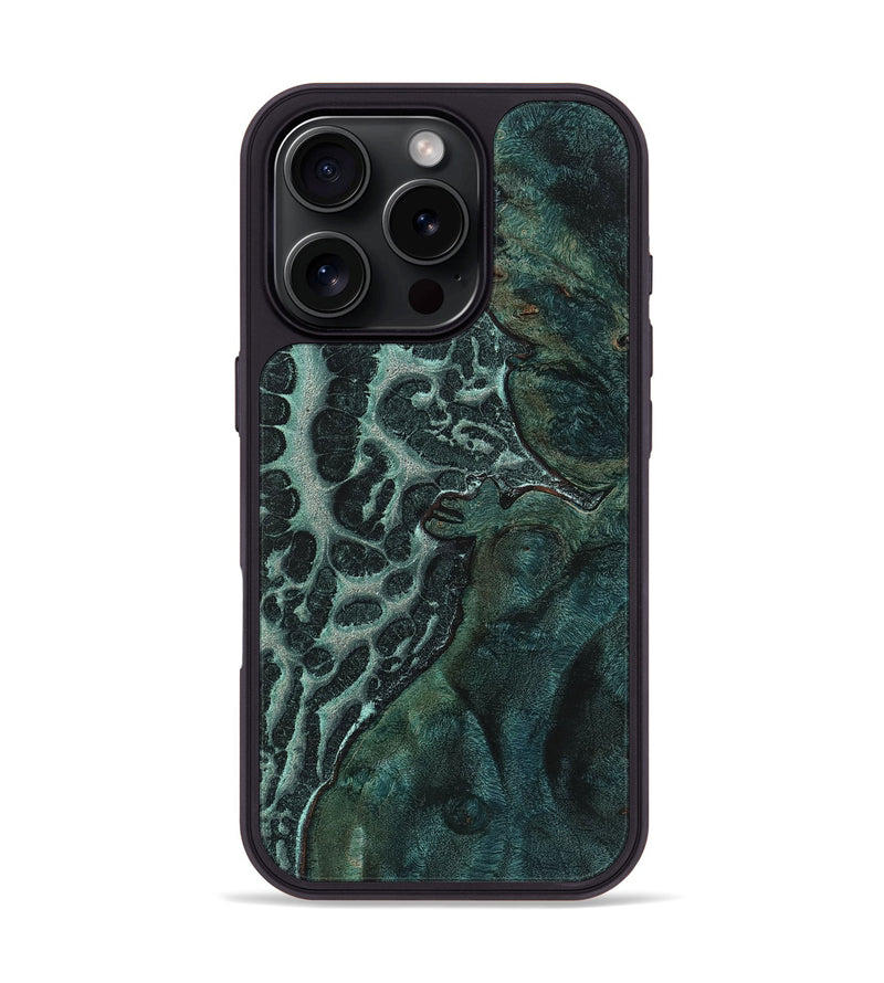 iPhone 16 Pro Wood+Resin Phone Case - Salvador (Static, 720282)