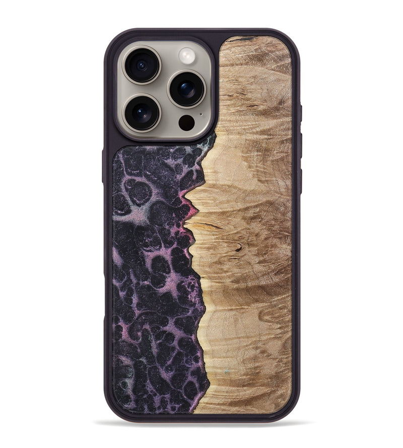 iPhone 16 Pro Max Wood+Resin Phone Case - Delilah (Static, 720314)