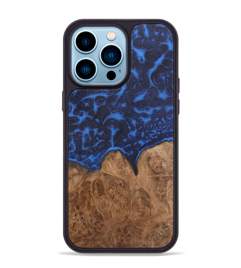 iPhone 14 Pro Max Wood+Resin Phone Case - Laurie (Static, 720316)
