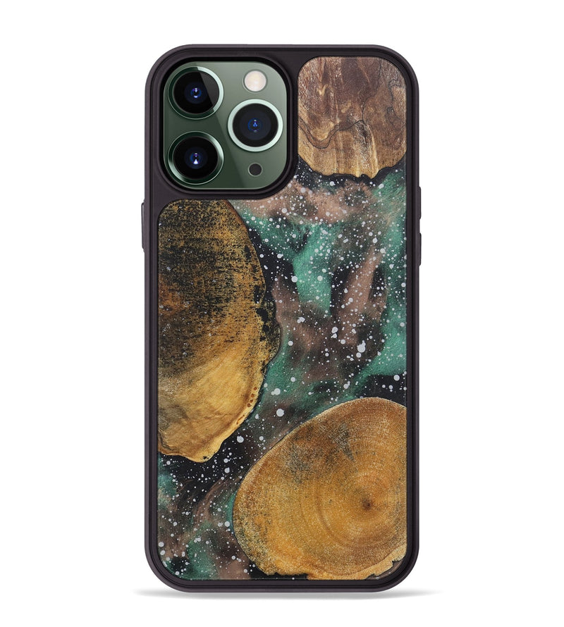 iPhone 13 Pro Max Wood+Resin Phone Case - Enzo (Cosmos, 720340)