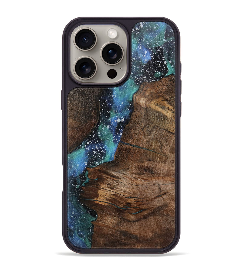 iPhone 16 Pro Max Wood+Resin Phone Case - Jameson (Cosmos, 720342)