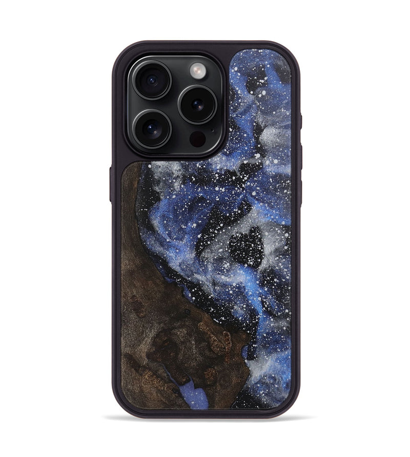 iPhone 15 Pro Wood+Resin Phone Case - Landon (Cosmos, 720359)