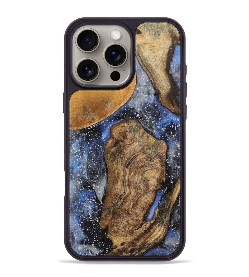 iPhone 16 Pro Max Wood+Resin Phone Case - Kimberly (Cosmos, 720363)