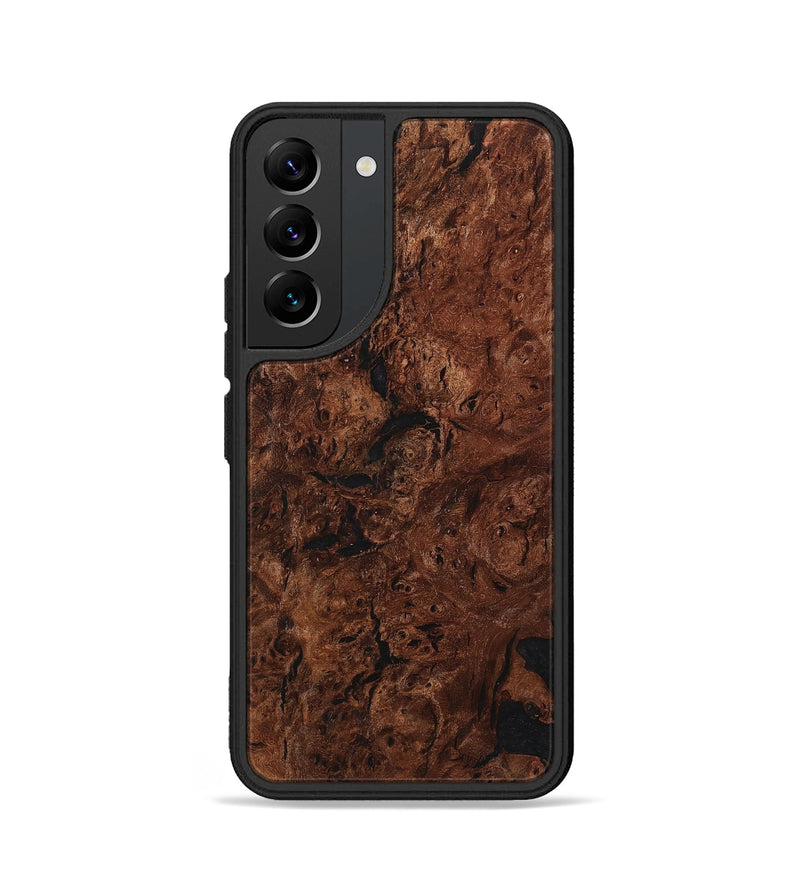 Galaxy S22 Wood+Resin Phone Case - Christa (Wood Burl, 720383)