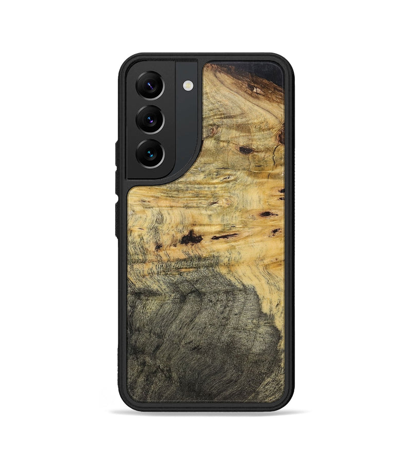 Galaxy S22 Wood+Resin Phone Case - Cruz (Wood Burl, 720384)