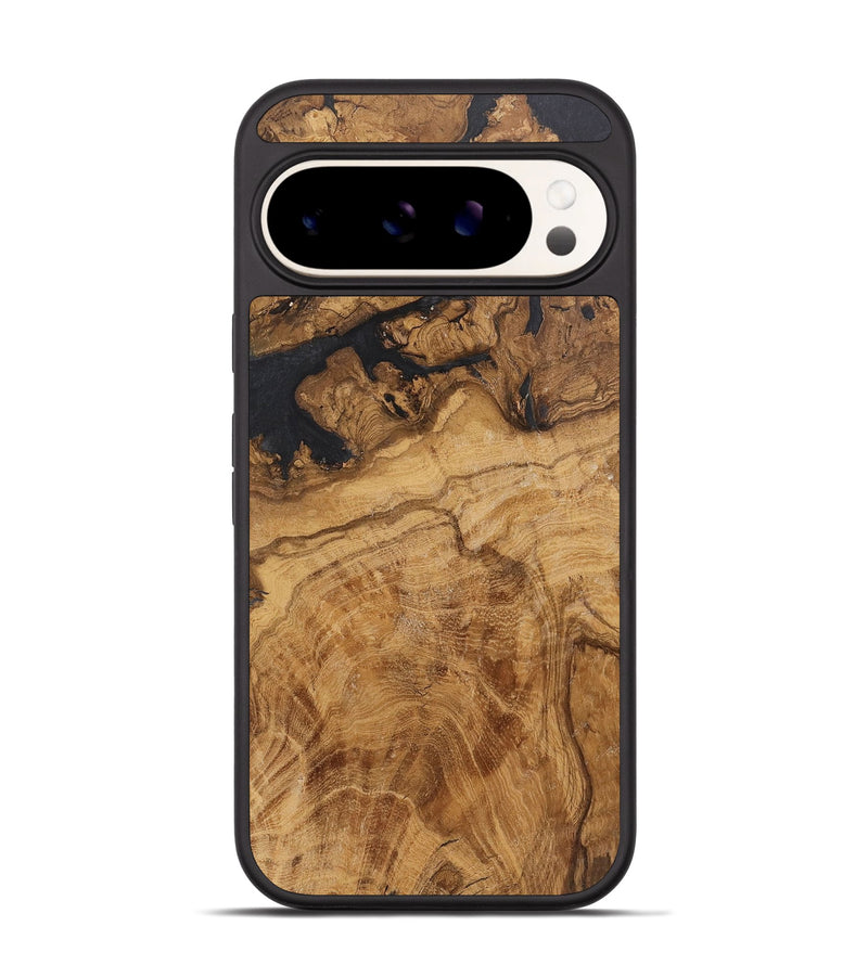 Pixel 9 Wood+Resin Phone Case - Mason (Wood Burl, 720413)