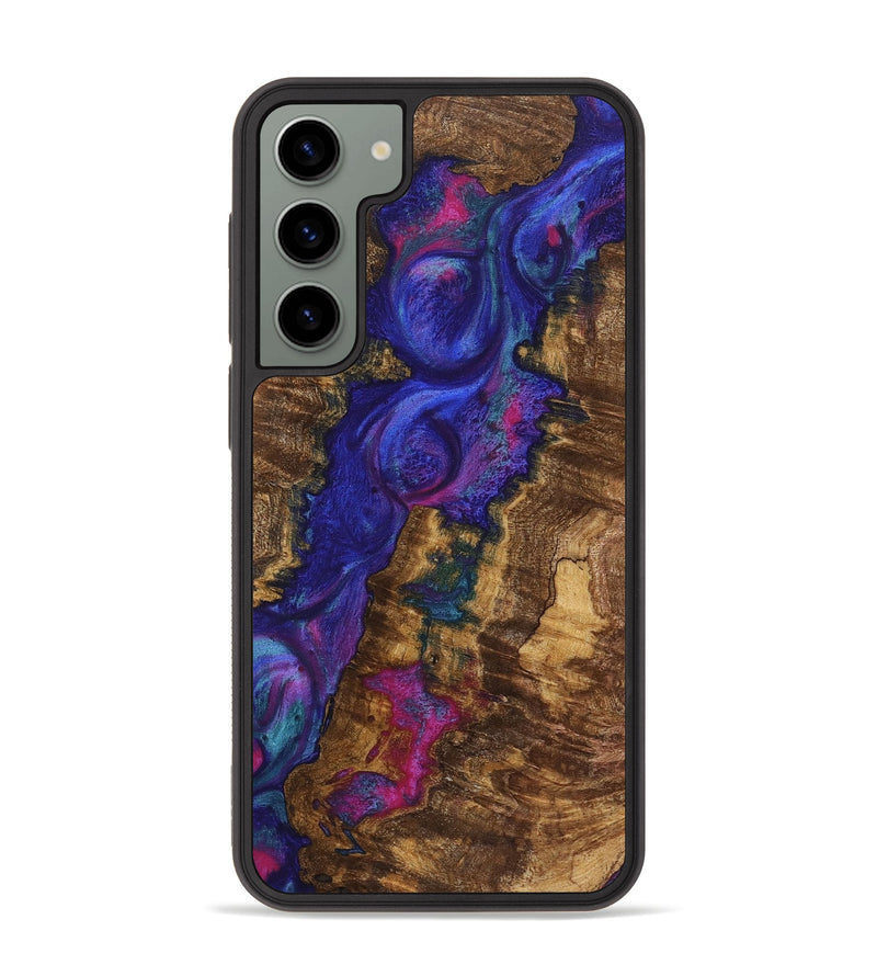 Galaxy S23 Plus Wood+Resin Phone Case - Atlas (Purple, 720516)