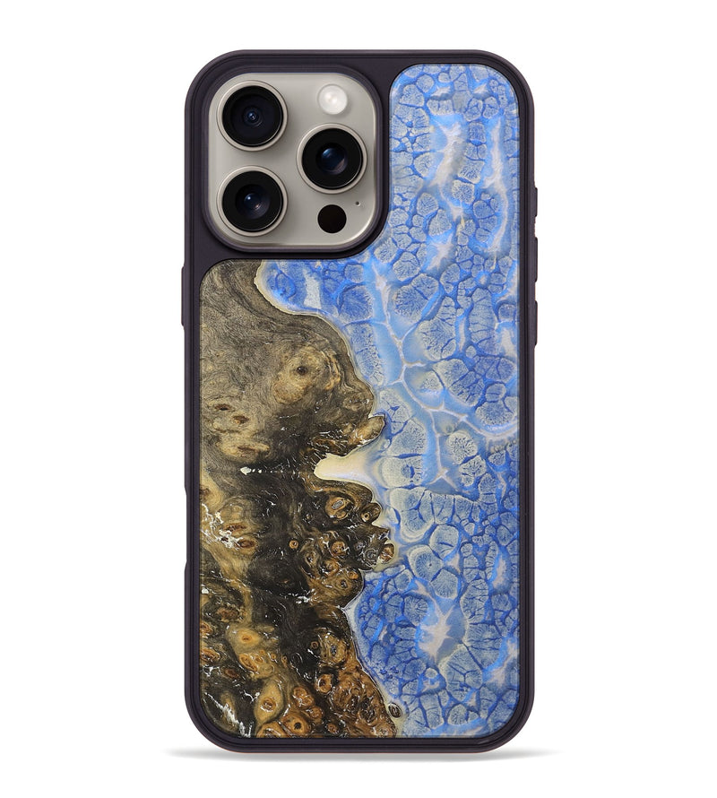 iPhone 16 Pro Max Wood+Resin Phone Case - Susie (Static, 720659)