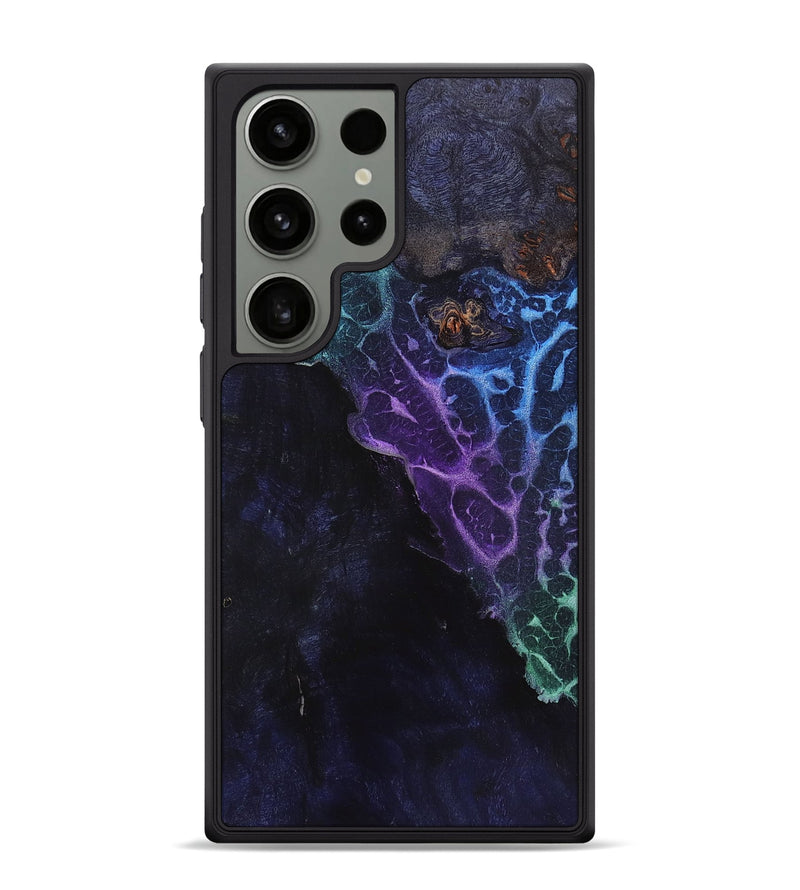 Galaxy S24 Ultra Wood+Resin Phone Case - Winter (Static, 720663)